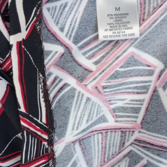 Dress Barn career jacket blazer red Medium  |  Petite - Picture 10 of 17